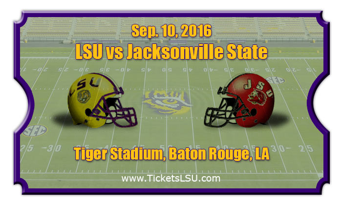 2016 LSU Vs Jacksonville State