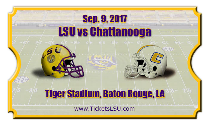 2017 LSU Vs Chattanooga