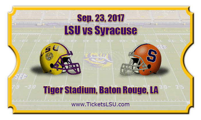 2017 LSU Vs Syracuse