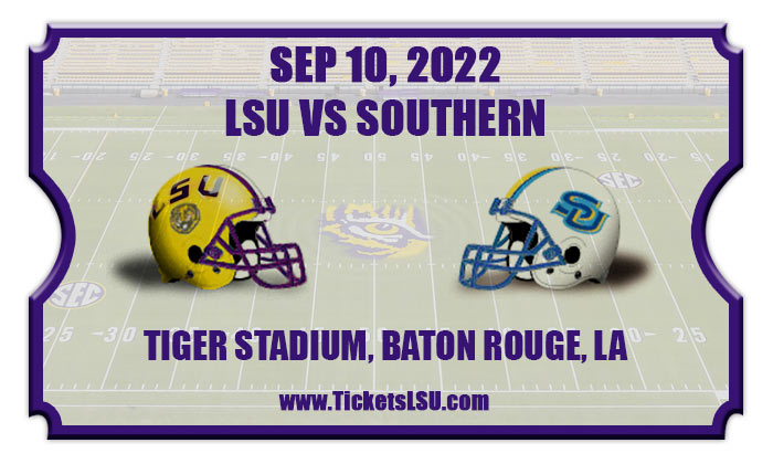 2022 Lsu Vs Southern