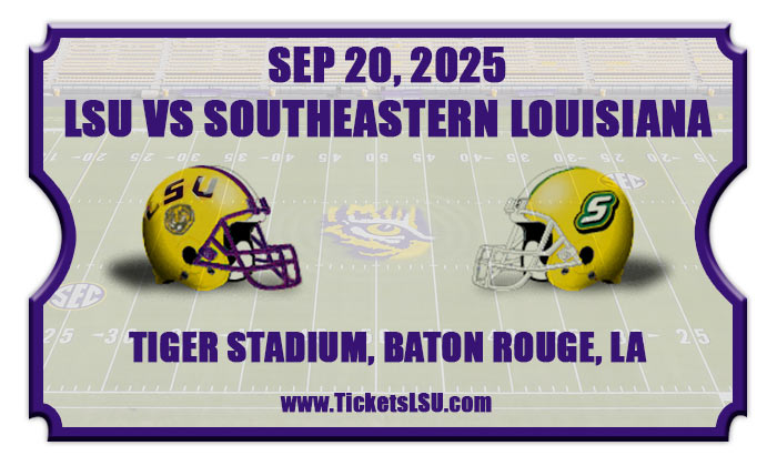 2025 Lsu Vs Southeastern Louisiana